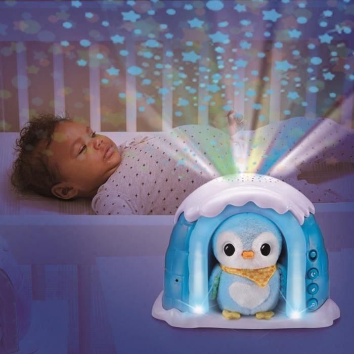 Luz Nocturna Vtech Pequeño Pingüino Noche Estrellada 4 Luz Nocturna Vtech Pequeño Pingüino Noche Estrellada 4