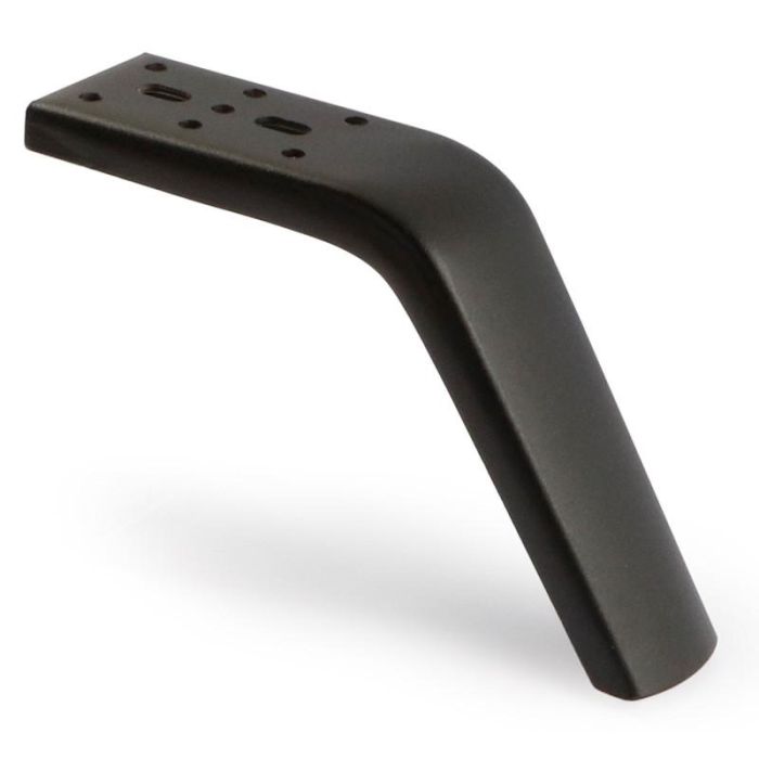 Q&Q Pata Metálica Horsy H125, Pie de Mueble, Soporte para Sofás, Altura 125mm, Metal Duradero, Acabado Cromo 2