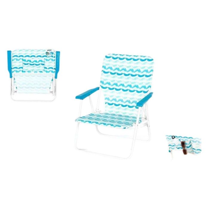 Color Baby Silla de Playa Plegable Baja Fija 45x40x70cm Color Baby Silla de Playa Plegable Baja Fija 45x40x70cm