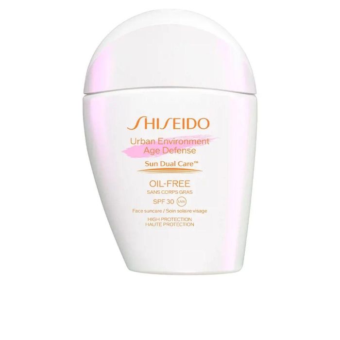 Shiseido URBAN ENVIRONMENT Emulsión Protector Solar Facial Oil-Free SPF30 Piel Grasa Acabado Mate Primer Maquillaje 30 ml Shiseido URBAN ENVIRONMENT Emulsión Protector Solar Facial Oil-Free SPF30 Piel Grasa Acabado Mate Primer Maquillaje 30 ml
