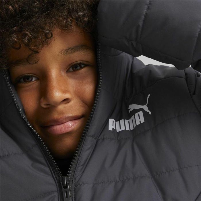 Chaqueta Deportiva para Niños Puma Essentials Padded Negro 1
