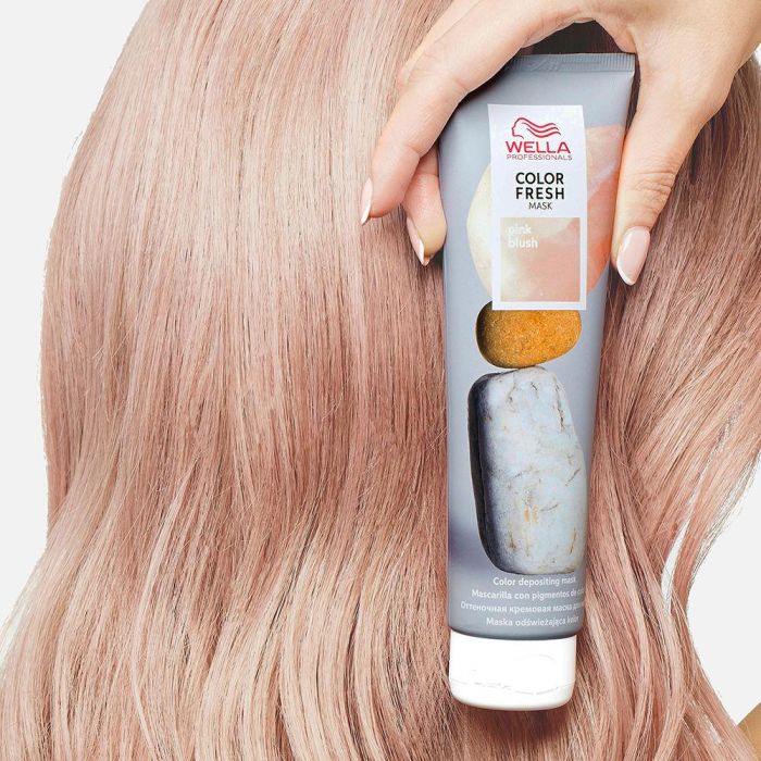 Wella Professionals COLOR FRESH MASK Mascarilla de color Natural #pink blush 150 ml