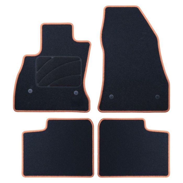 Set de Alfombrillas para Coche OCC Motorsport OCCFT0004YE FIAT 500L 5 Piezas Set de Alfombrillas para Coche OCC Motorsport OCCFT0004YE FIAT 500L 5 Piezas