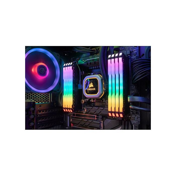 Corsair CMW32GX4M2Z2933C16 Kit 32GB (2x16GB) DDR4 2933MHz CL16 Vengeance RGB Pro para PC 3