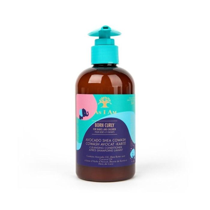 AS I AM Cowash Avocado y Shea 240ml - Hidratación intensa para cabello rizado tipos 3 y 4 AS I AM Cowash Avocado y Shea 240ml - Hidratación intensa para cabello rizado tipos 3 y 4