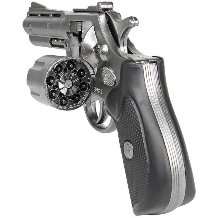 Gonher Revolver Policía 8 Tiros - Plata 33/0 2