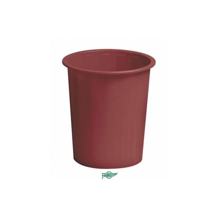 Faibo Papelera De Plástico En Polipropileno 310x280 mm Cerrada 14 L Serie 305 Burdeos Faibo Papelera De Plástico En Polipropileno 310x280 mm Cerrada 14 L Serie 305 Burdeos