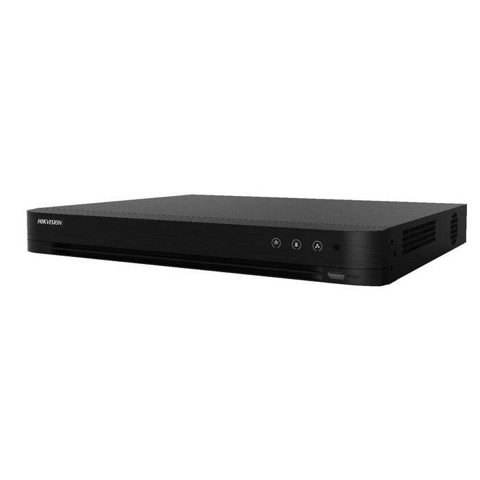Hikvision Grabador de vídeo DVR 4 Canales AcuSense 1080p H.265 1U