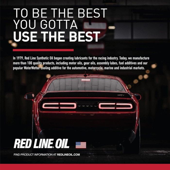 Red Line REDL10304 Aceite de Motor Carreras 30WT / SAE 10W30 946 mL - Competición, Alto Rendimiento y Protección Antidesgaste 5 Red Line REDL10304 Aceite de Motor Carreras 30WT / SAE 10W30 946 mL - Competición, Alto Rendimiento y Protección Antidesgaste 5