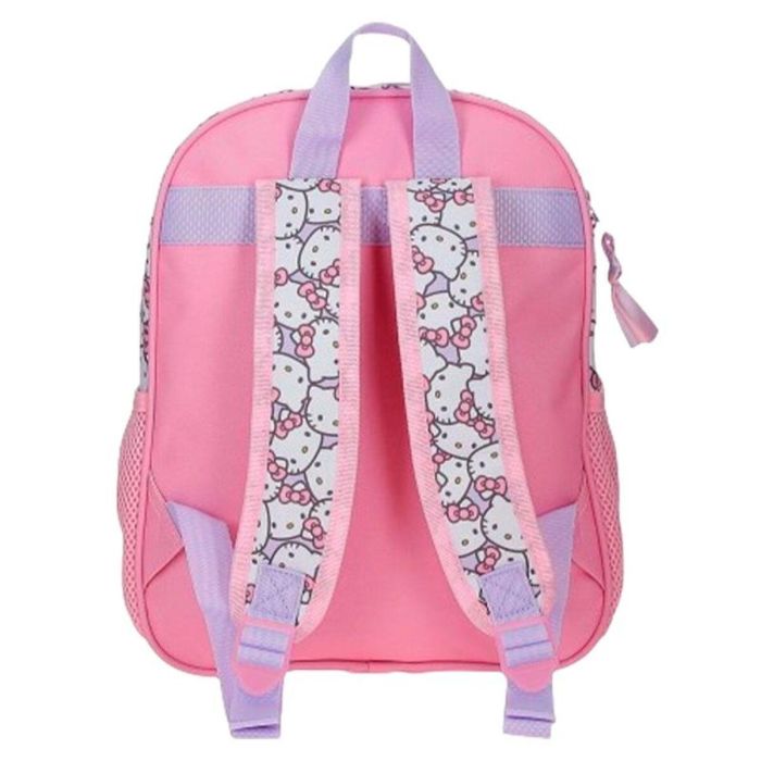 Mochila Escolar Hello Kitty My Favourite Bow Rosa 2