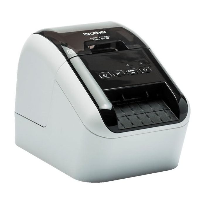 Brother Impresora Térmica De Etiquetas Ql800 - Tecnología Térmica Directa, Impresión Negro y Rojo, Hasta 93 Etiquetas/Min 2