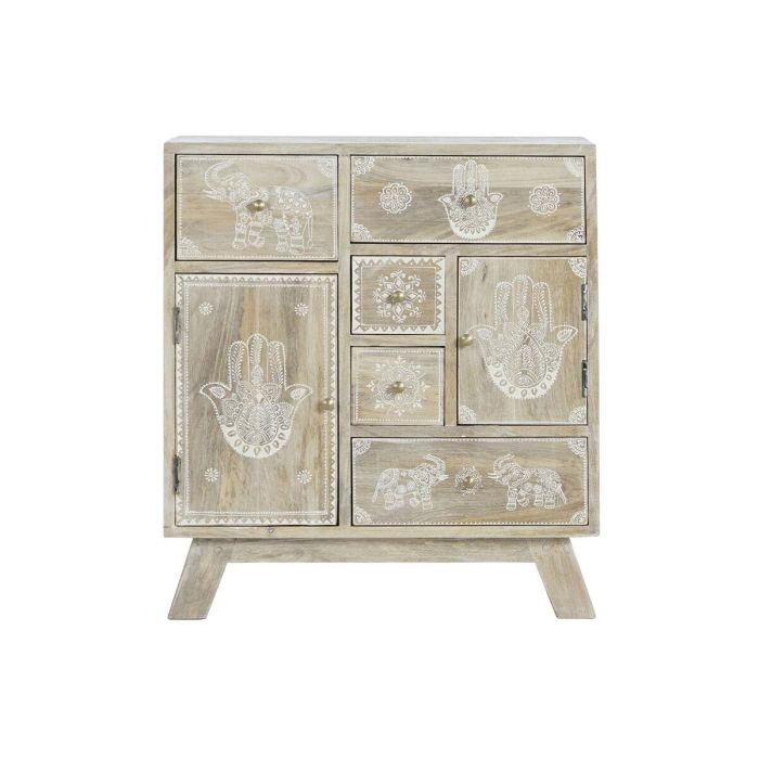 Cajonera DKD Home Decor Natural Madera de mango 61 x 33,5 x 68,5 cm 9 Cajonera DKD Home Decor Natural Madera de mango 61 x 33,5 x 68,5 cm 9