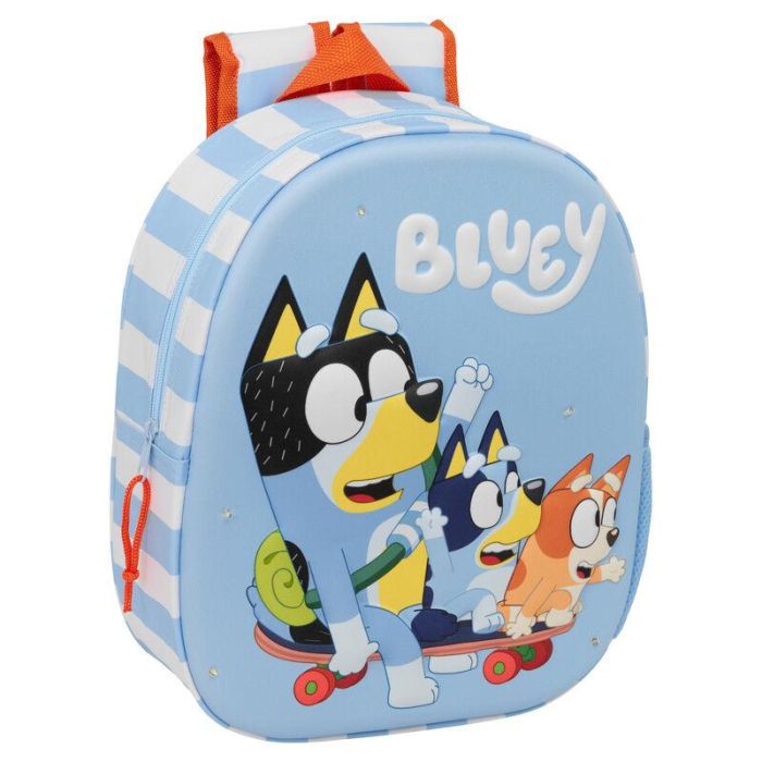 Mochila 3D LED Bluey 33cm 0 Mochila 3D LED Bluey 33cm 0