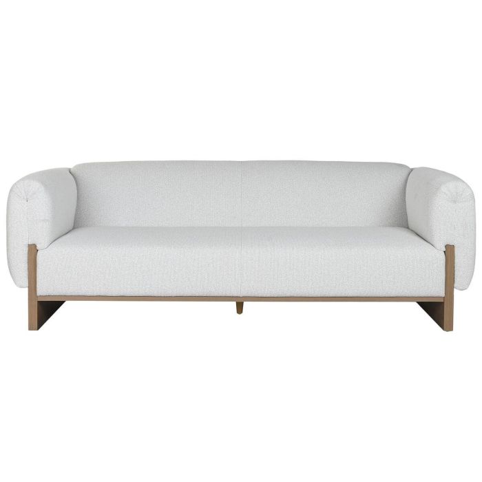 DKD Home Decor Sofá Scandi Gris Marrón. Dimensiones: 220x95x77 cm. Materiales: Poliéster y MDF. Altura de asiento: 42 cm 8 DKD Home Decor Sofá Scandi Gris Marrón. Dimensiones: 220x95x77 cm. Materiales: Poliéster y MDF. Altura de asiento: 42 cm 8