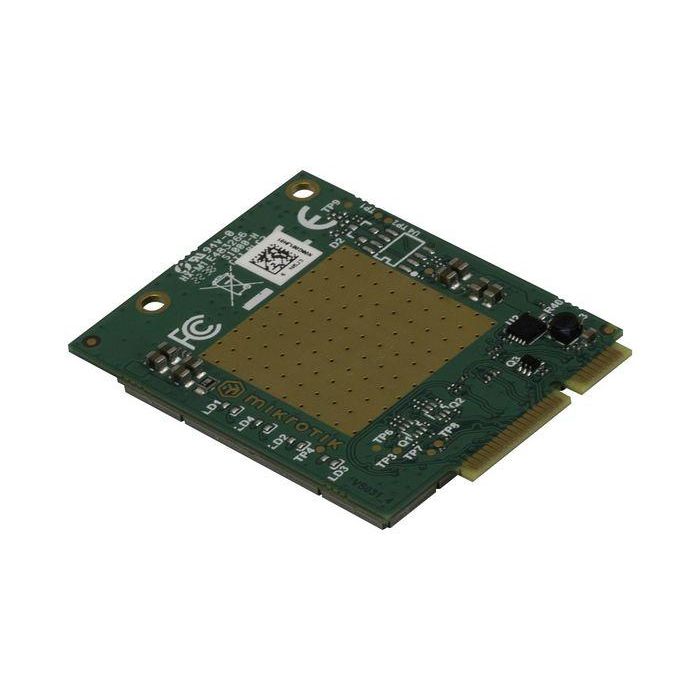 MikroTik R11 Módem LTE6 Mini-PCIe Hasta 300Mbps con Agregación de Portadoras para EMEA/APAC/Australia, compatible B28 y RouterOS 1 MikroTik R11 Módem LTE6 Mini-PCIe Hasta 300Mbps con Agregación de Portadoras para EMEA/APAC/Australia, compatible B28 y RouterOS 1