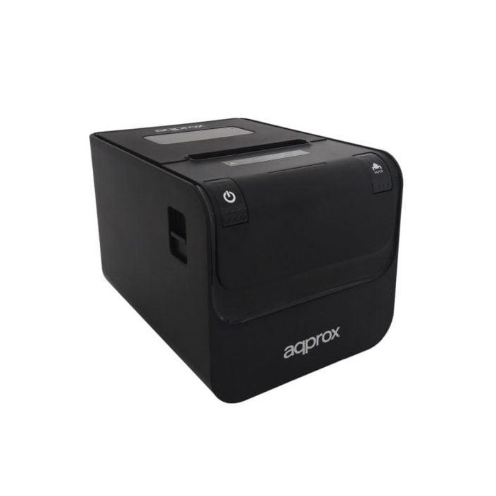 Impresora de Tickets Approx appPOS80AMUSE/ Térmica/ Ancho papel 80mm/ USB-RS232-Ethernet/ Negra Impresora de Tickets Approx appPOS80AMUSE/ Térmica/ Ancho papel 80mm/ USB-RS232-Ethernet/ Negra