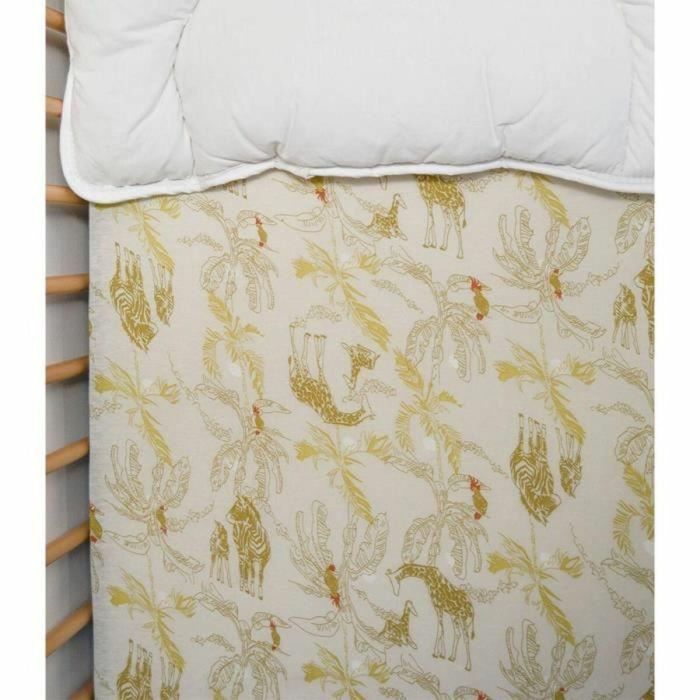 Domiva DOM1735259640640 Sábana bajera de punto Luna de Miel 70 x 140 cm Algodón elástico OEKO-TEX 1 Domiva DOM1735259640640 Sábana bajera de punto Luna de Miel 70 x 140 cm Algodón elástico OEKO-TEX 1