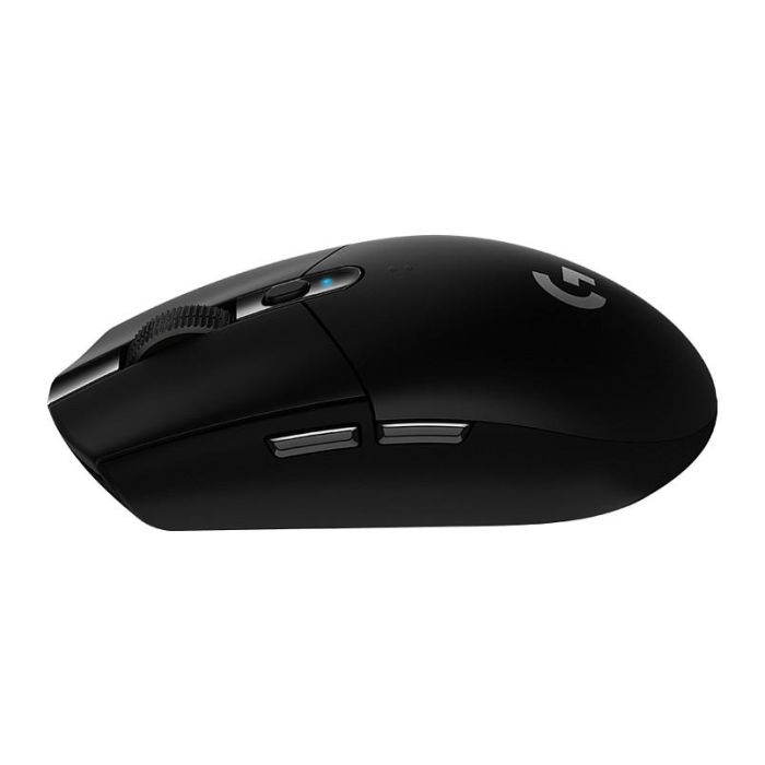 Logitech G305 Gaming, Ratón Inalámbrico para Gaming, Negro, Sensor Óptico HERO, Tecnología LIGHTSPEED, 12,000 DPI, 6 Botones, Diseño Ultraligero (99g)
