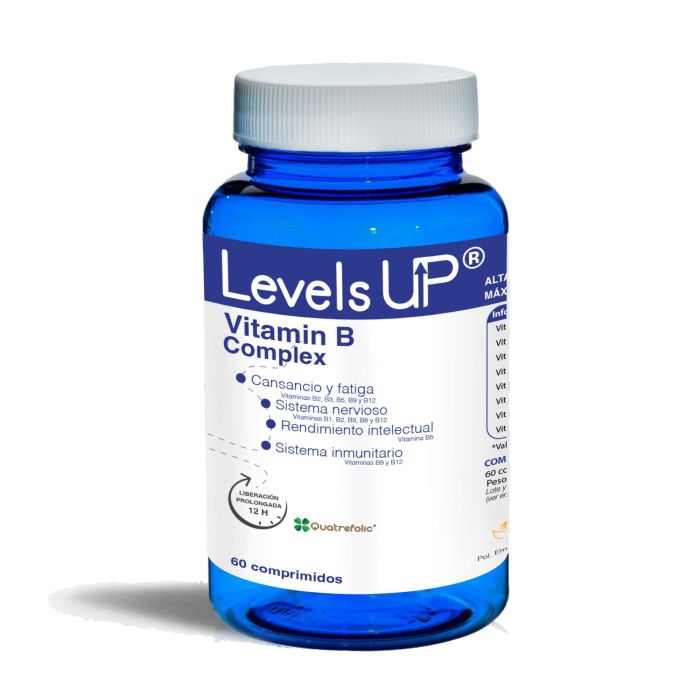 Levels Up Vitamina B Complex 60 Comprimidos