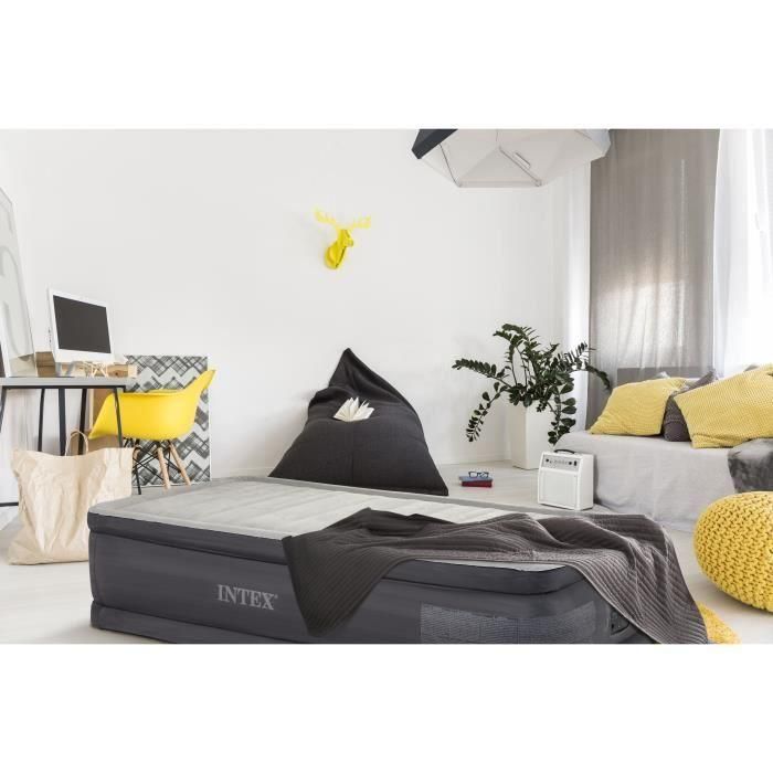 INTEX Comfort Plush Cama elevada para invitados - eléctrica 1 persona 64412ND 2 INTEX Comfort Plush Cama elevada para invitados - eléctrica 1 persona 64412ND 2