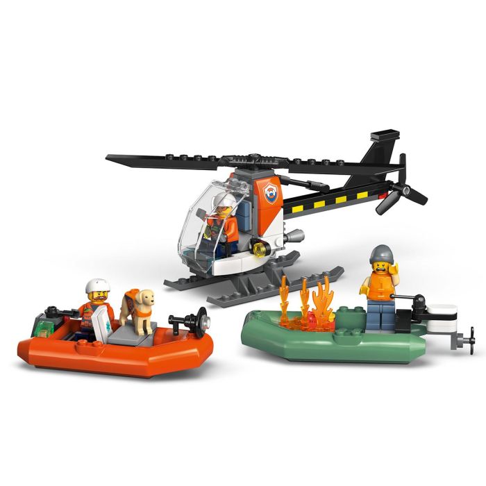 LEGO City Barco y Helicóptero de Guardacostas 60504, Juguete de Construcción con 742 Piezas para Niños +7 Años 5 LEGO City Barco y Helicóptero de Guardacostas 60504, Juguete de Construcción con 742 Piezas para Niños +7 Años 5