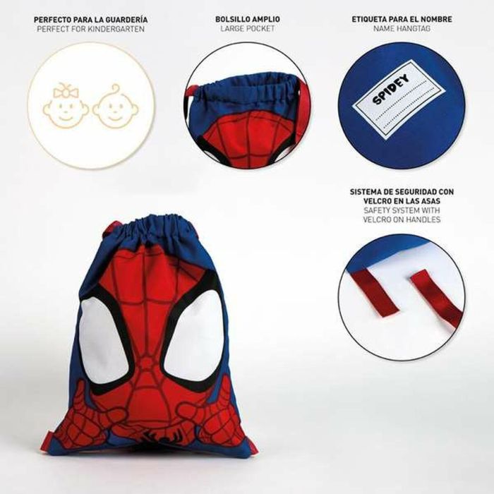 Saquito escolar spidey 27.0 x 33.0 x 1.0 cm 1 Saquito escolar spidey 27.0 x 33.0 x 1.0 cm 1
