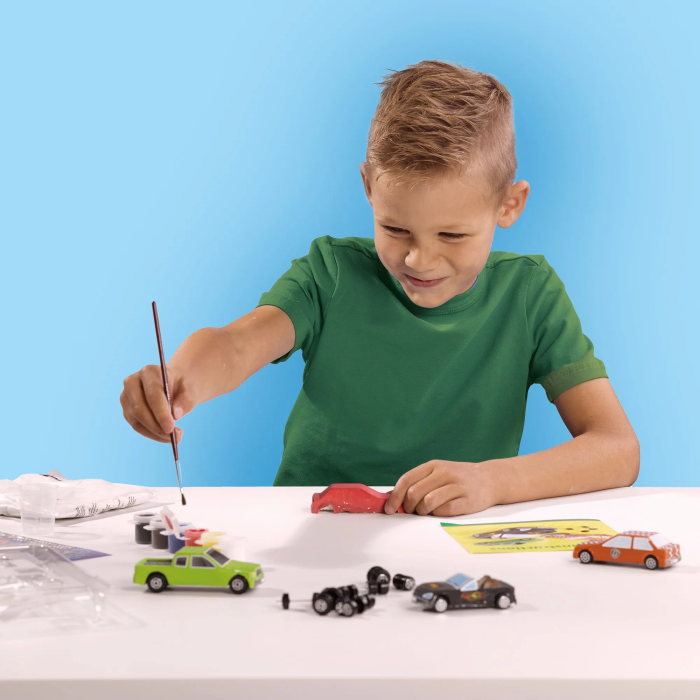 Ses Creative Kit para Moldear y Pintar Coches de Yeso para Hacer Autos que Ruedan 4