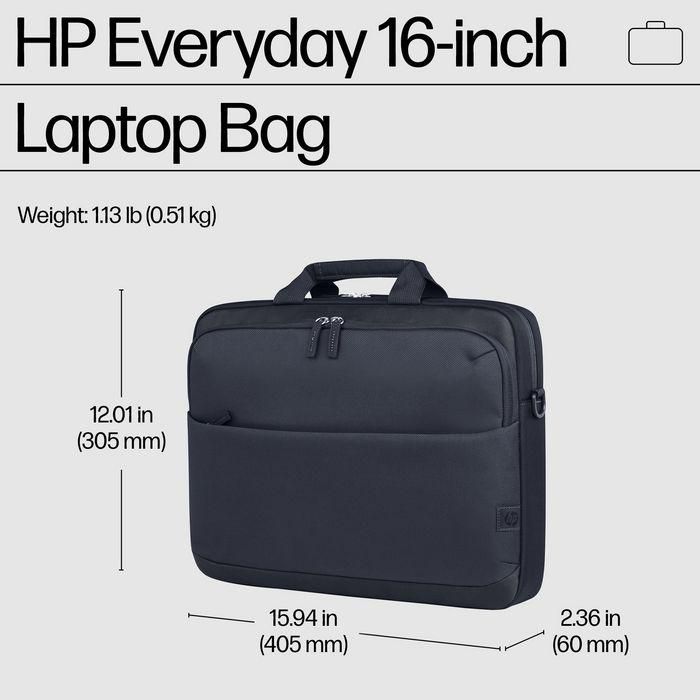 HP Funda para portátil Everyday de 16 pulgadas, protección duradera, fabricada con materiales reciclados 3