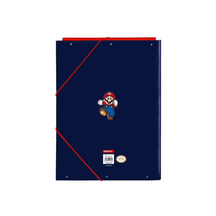 Safta Carpeta Folio 3 Solapas Super Mario World 26x33,5x2,5 cm 1 Safta Carpeta Folio 3 Solapas Super Mario World 26x33,5x2,5 cm 1