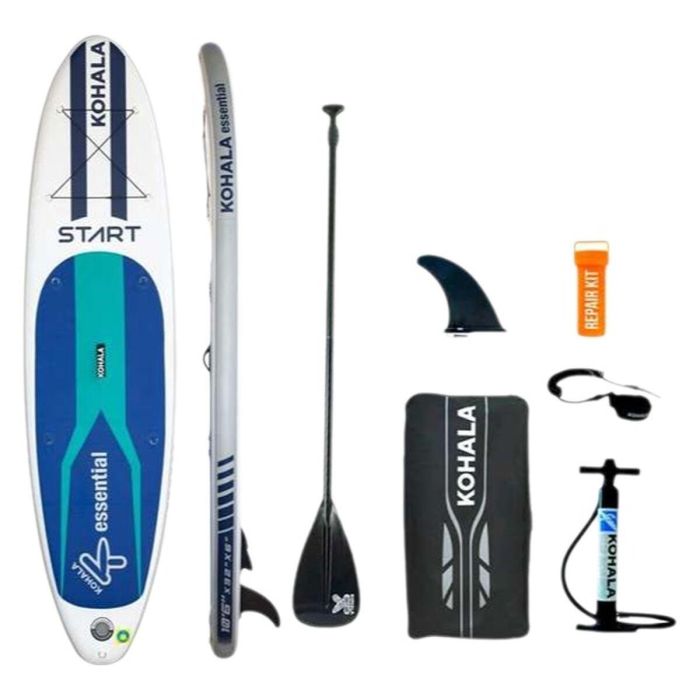 Kohala Start-3 Tabla de Paddle Surf 320x81x15 cm Kit Completo con Remo y PVC 1 Capa 1 Kohala Start-3 Tabla de Paddle Surf 320x81x15 cm Kit Completo con Remo y PVC 1 Capa 1