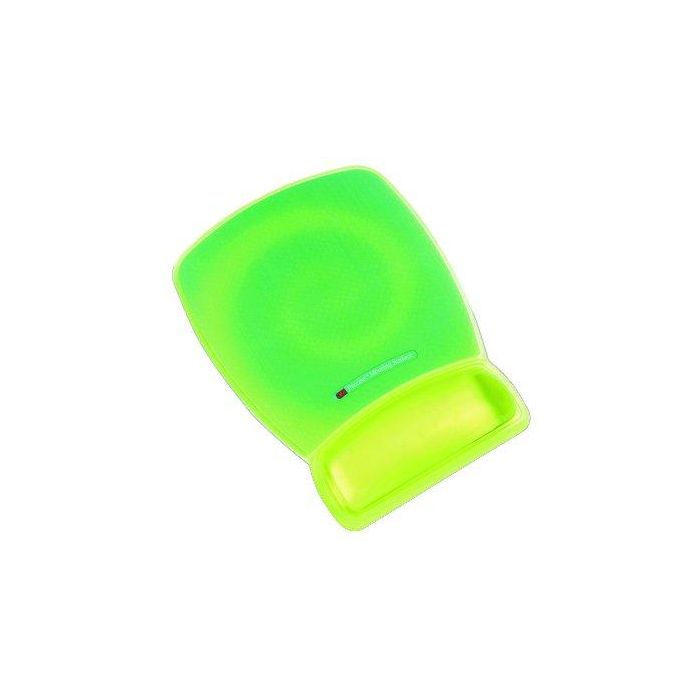 Reposamuñecas 3M Raton Fluor Verde