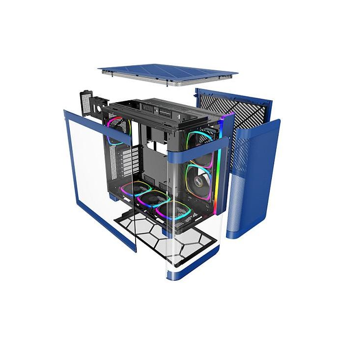 Montech KING 95 PRO Midi Tower PC Azul Vidrio Templado 7