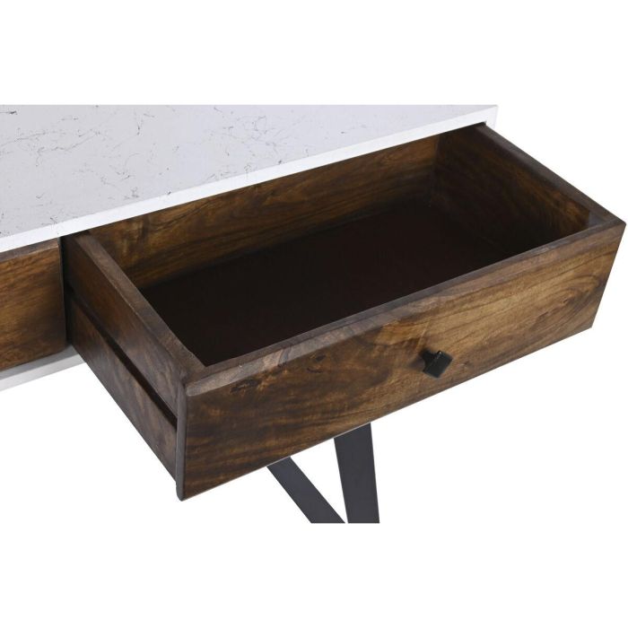Recibidor DKD Home Decor Blanco 105 x 35 x 77 cm 3 Recibidor DKD Home Decor Blanco 105 x 35 x 77 cm 3