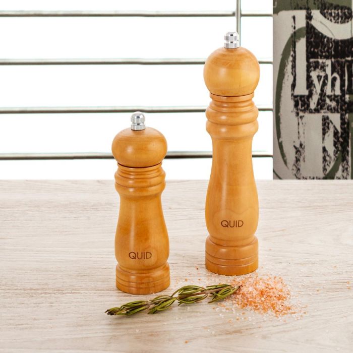 Quid Molinillo de Madera Hábitat 20 cm para Cocina, 100% Higiénico 2