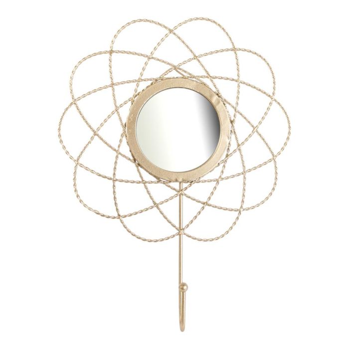 Colgador Decorativo Con Espejo Home Deco Factory 5 Colgador Decorativo Con Espejo Home Deco Factory 5