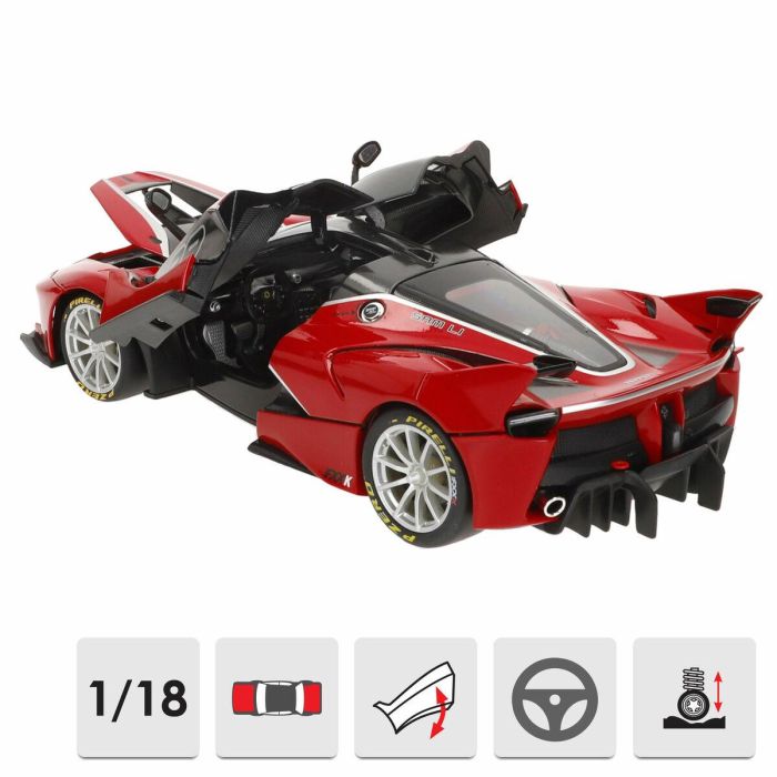 Coche Bburago Ferrari FXX K #88 1:18 5
