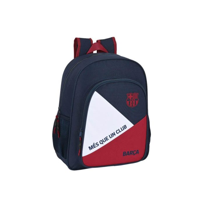 Mochila Escolar F.C. Barcelona Azul Granate (32 x 38 x 12 cm)