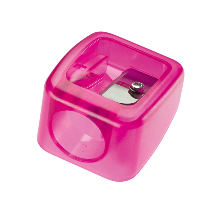 Sacapuntas M+R Plastico Para Ceras Gruesas De 17 mm 1 Uso Colores Surtidos 20 unidades 1