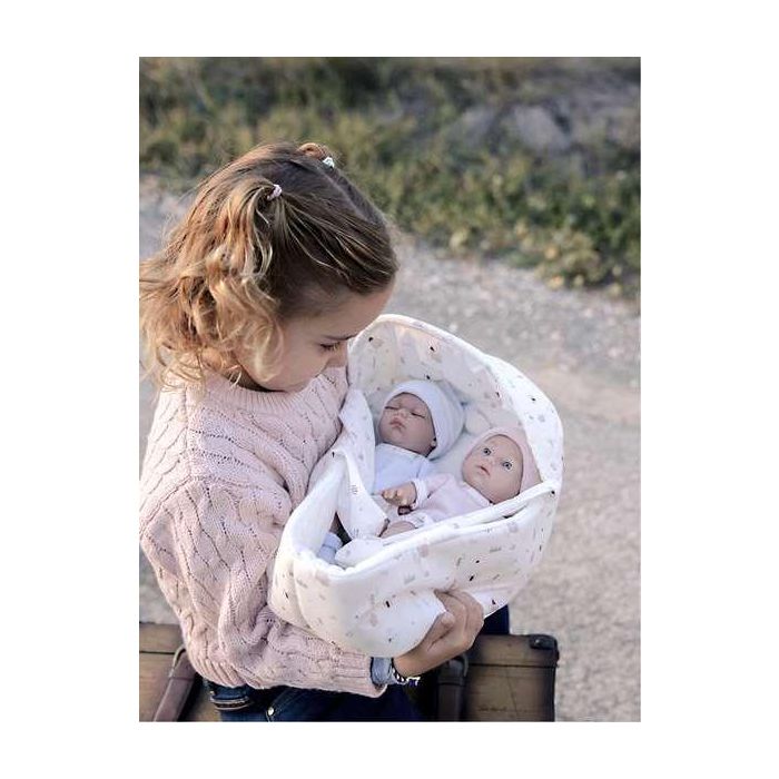 Muñecas Arias Muñeca Elegance 26 cm Pillines c/Capazo (cuerpo vinyl) en caja 1