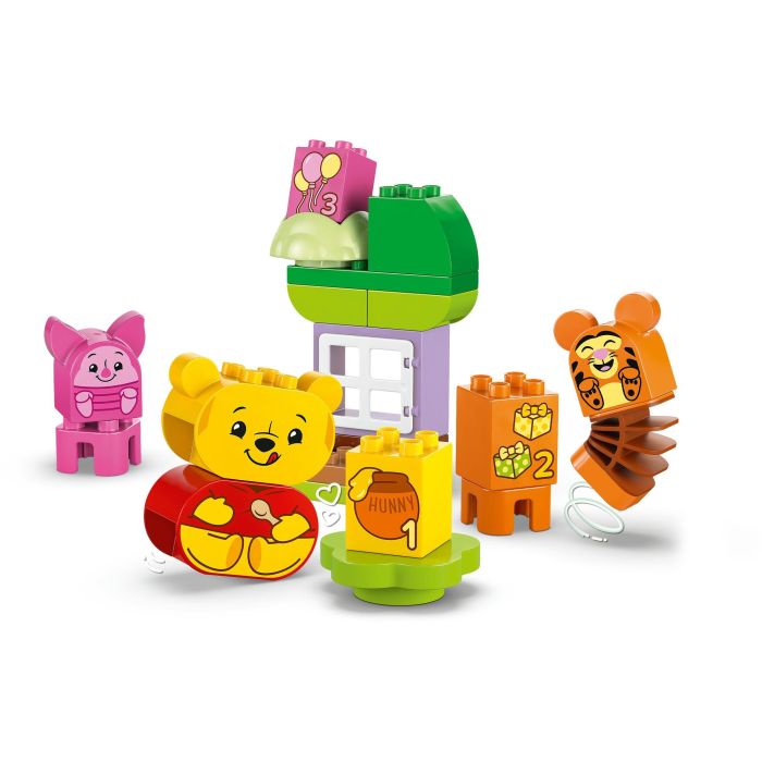 LEGO DUPLO 10457 Fiesta Cumpleaños Winnie Pooh, Tigger, Piglet - Set de Construcción Juguete Educativo Bebés +18 Meses 3