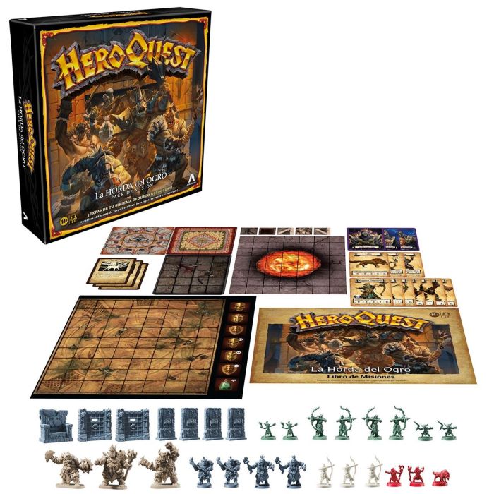 Heroquest Pack Misión La Horda Del Ogro F9528 Hasbro