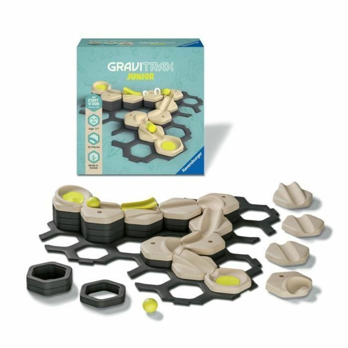 Ravensburger RAV4005556275311 GraviTrax JUNIOR Start and Run: Set de Expansión para Construir Circuitos de Canicas - Ideal para Niños 3+ Años 4 Ravensburger RAV4005556275311 GraviTrax JUNIOR Start and Run: Set de Expansión para Construir Circuitos de Canicas - Ideal para Niños 3+ Años 4