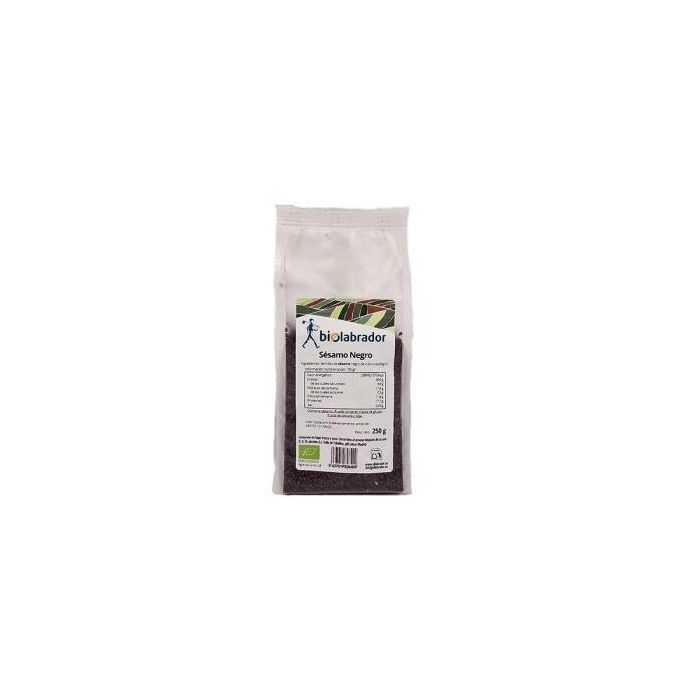 BIOLABRADOR Sésamo Negro Ecológico 250g - Fuente de Proteína y Alto Contenido en Fibra