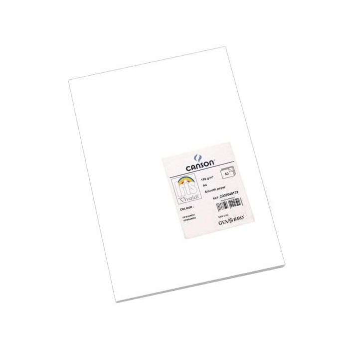 Iris Cartulina 210x297 mm 185 gr Blanco -50U- Iris Cartulina 210x297 mm 185 gr Blanco -50U-