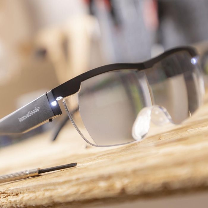 Gafas de Aumento con LED Glassoint InnovaGoods 7