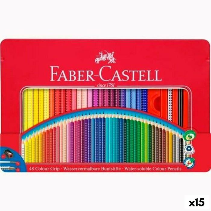 Lápices de colores Faber-Castell Multicolor (15 Unidades) 0 Lápices de colores Faber-Castell Multicolor (15 Unidades) 0