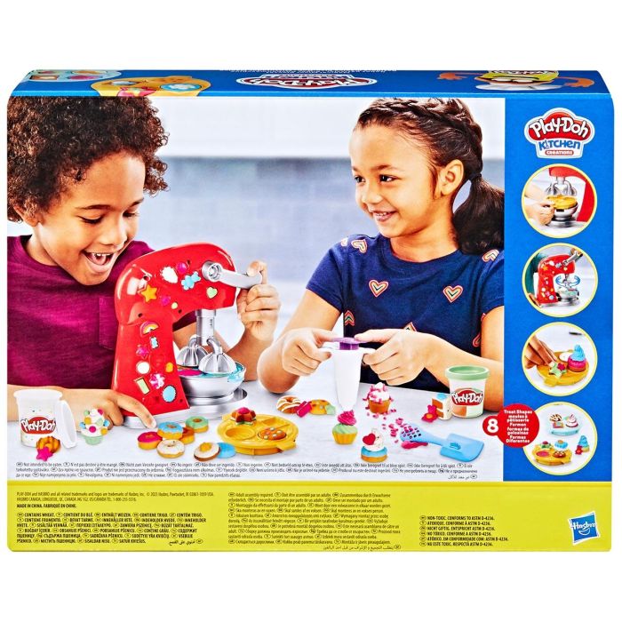 Play-Doh Batidora Mágica F4718 Hasbro Juego de Plastilina para Crear Pastelitos y Galletas 3