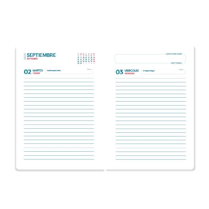 Agenda Escolar Liderpapel 25-26 Espiral Cars Azul Dia Pagina A5 Bilingüe Papel Fsc 80 gr 3 Agenda Escolar Liderpapel 25-26 Espiral Cars Azul Dia Pagina A5 Bilingüe Papel Fsc 80 gr 3