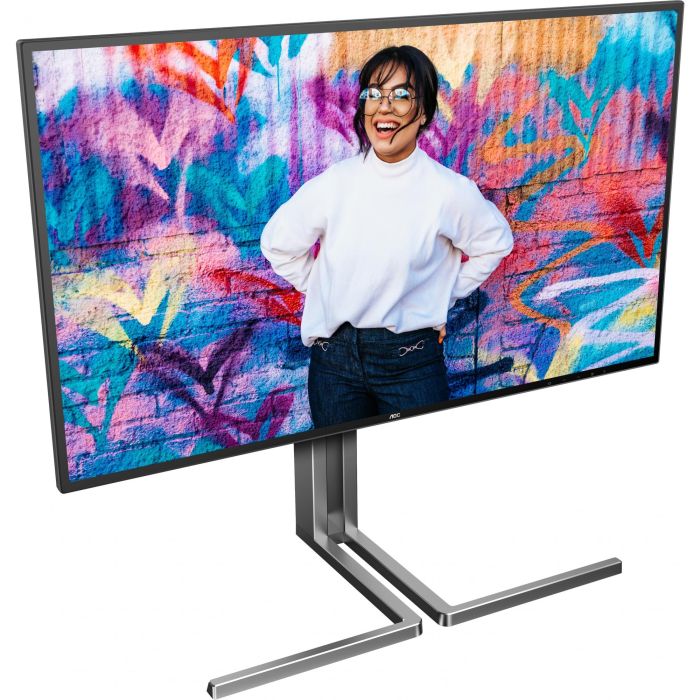 AOC U27U3CV Monitor 27" 4K UHD 3840x2160, 4ms, 16:09, 2xHDMI, DP, USB-C con 96W Power Delivery, HDR, Negro 9 AOC U27U3CV Monitor 27" 4K UHD 3840x2160, 4ms, 16:09, 2xHDMI, DP, USB-C con 96W Power Delivery, HDR, Negro 9