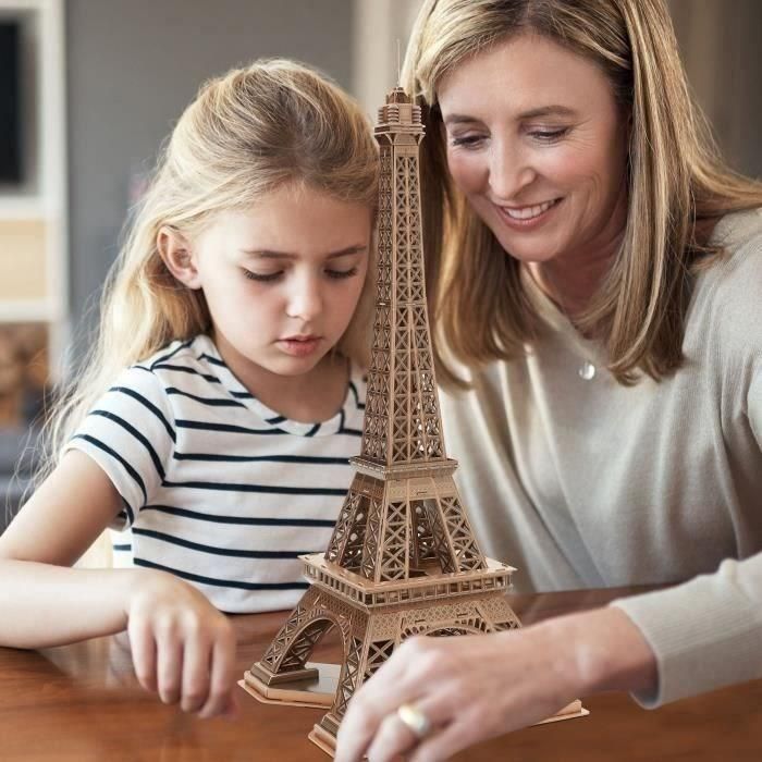 Explora EXP3301045402031 Puzzle 3D Torre Eiffel - Juego de construcción 80 piezas - A partir de 8 años 1